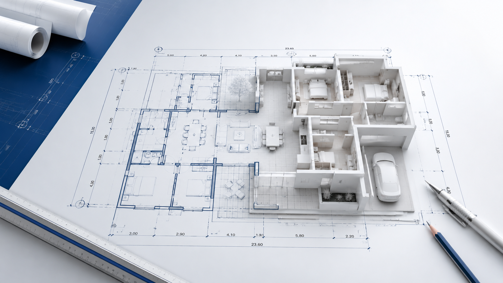 Proyectos arquitectónicos — obra de Construmark en Puerto Vallarta